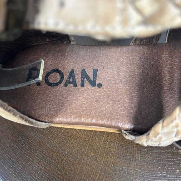 Roan Leather Gladiator Sandals in Tan - Size 9 - Picture 4 of 6